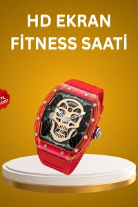 Geniş Ekranlı Akıllı Saat Şık ve Modern Tasarım