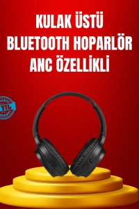 Geniş Frekans Aralıklı Bluetooth Kulak Üstü Kulaklık