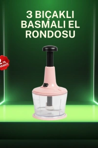 Geniş Hazneli Manuel Doğrayıcı Ev Tipi Kullanım