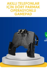Gerçekçi Oyun Deneyimi Sunan Dört Parmak Mobil Gamepad