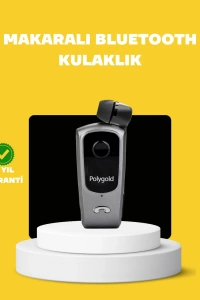 Geri Çekilebilir Kablolu Bluetooth İş Kulaklığı