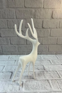 GEYİK FİGÜRÜ BEYAZ