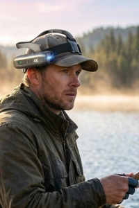 Giyilebilir 4K Video Kamera EIS 2.0 Sabitleme 120° Lens Vlog Kayıt