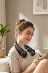 Gizli Turbo Tasarımlı Sessiz Çalışan Boyun Fanı