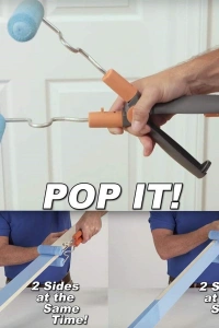 Glide Köşe Ve Düz Zeminde Kullanılabilir Damlatmaz Boya Rulosu