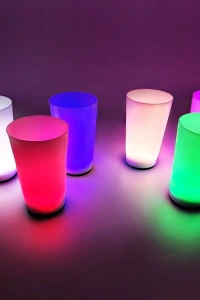 Glow Partisi Bardakları 6 Renk 6 Adet