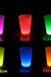 Glow Partisi Bardakları 6 Renk 6 Adet