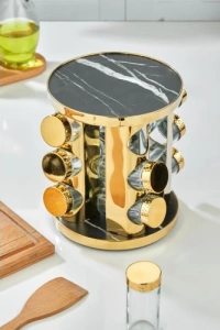 Gold Dönen Baharat Standı 12 Şişeli