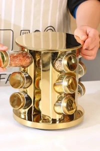 Gold Dönen Baharat Standı 12 Şişeli