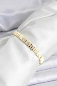 Gold Renk Vip Seri Bileklik