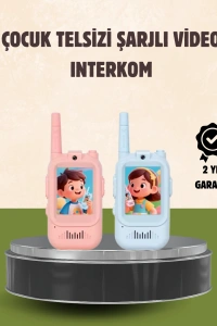 Görüntülü Walkie Talkie Çocuklar İçin Video İnterkomlu Oyuncak