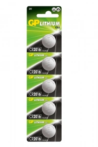 GP 3V CR2016 Lityum Pil 5li Kart