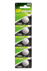 GP 3V CR2025 Lityum Pil 5li Kart