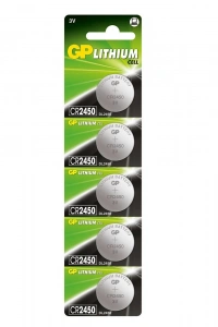 GP 3V CR2450 Lityum Pil 5li Kart