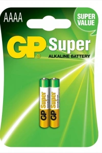 GP AAAA Alkalin Pil 2li Blister