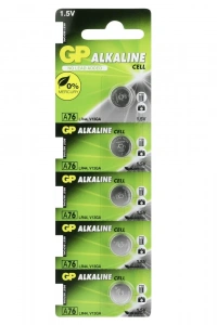 GP LR44 A76 1.5V Alkalin Pil 5li Paket