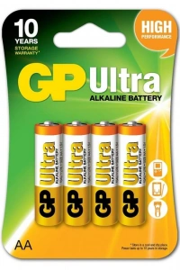 GP Ultra Alkalin AA Kalem Pil 4lü