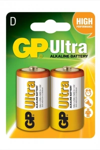 GP Ultra Alkalin D Büyük Boy Pil 2li