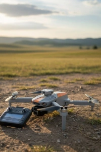 GPS Özellikli Drone 1080P Kamera 360 Derece Dönebilen Uzun Uçuş Süreli