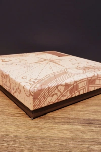 Gri Defter Ve Beyaz Kalem Kutulu Set