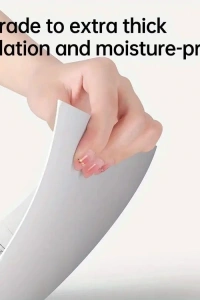 Gri Mermer Desen Duvar Sticker (30x30)