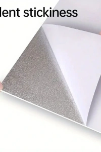 Gri Mermer Desen Duvar Sticker (30x30)