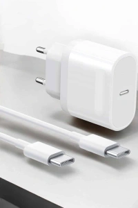 Güç Adaptörü ve Kablosu Şarj Aleti 15/15 Pro Max Uyumlu Hızlı Şarj
