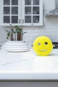 Gülen Yüz Bulaşık Süngeri 2li Set