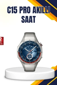 Gümüş Akıllı Saat 46mm Kasa