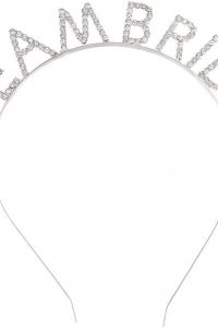 Gümüş Kaplama Kristal Taşlı Team Bride Taç