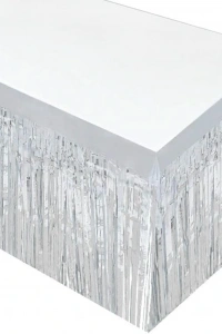 Gümüş Metalize Masa Eteği