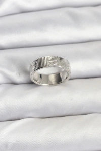 Gümüş Renk Model Kadın Yüzük