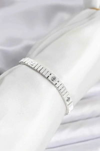 Gümüş Renk VIP Seri Bileklik