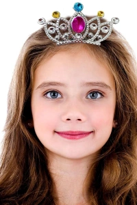 Gümüş Taraklı Prenses Tacı 2 No