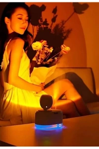 Gün Batımı Lambalı Hava Nemlendiricisi