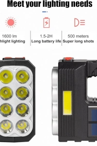 Güneş Enerjili Kamp Av Feneri