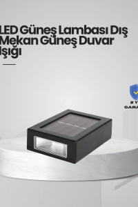 Güneş Enerjili LED Duvar Aydınlatması