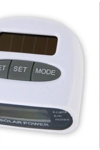Güneş Enerjili Pedometre ve Kalori Ölçer Adımsayar