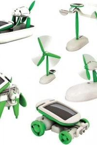 Güneş Enerjili Robot Oluşturma Seti Solar Kit (6 in 1)