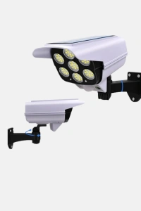 Güneş Paneliyle Şarj Olan Hareket Sensörlü Dış Mekan Güvenlik Lambası Ayarlanabilir