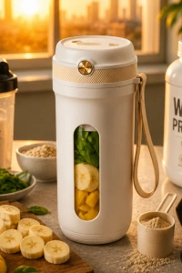 Günlük Kullanıma Uygun Şarjlı Mini Blender Buz Kırabilen Taşınabilir Mikser