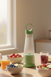 Günlük Smoothie ve Shake İçin USB Şarjlı Taşınabilir Blender