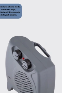Güvenli Elektrikli Fanlı Isıtıcı Termostatlı Hızlı Isıtma
