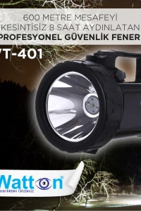 Güvenlik Feneri 30 W Kuvvetinde Wt-401