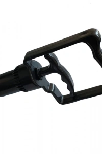 Hacamat Pompa 4 Parmak Siyah
