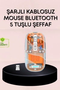 Hafif ve Taşınabilir Fare – 43 Gram, Otomatik Uyku Modlu