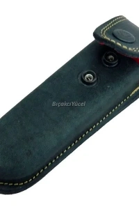 Hakiki Deri Çakı Kılıfı No:5 - 15 cm, Kemerlikli