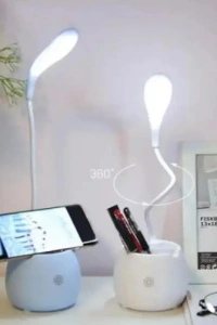 Halka LED USB Şarjlı Masa Lambası