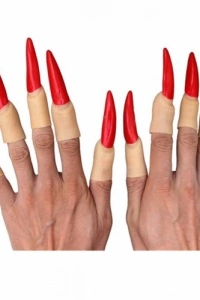 Halloween Cadı Tırnağı Kırmızı Renk