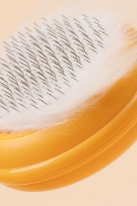 Hamburger Şekilli Otomatik Temizlenen Evcil Hayvan Tarağı